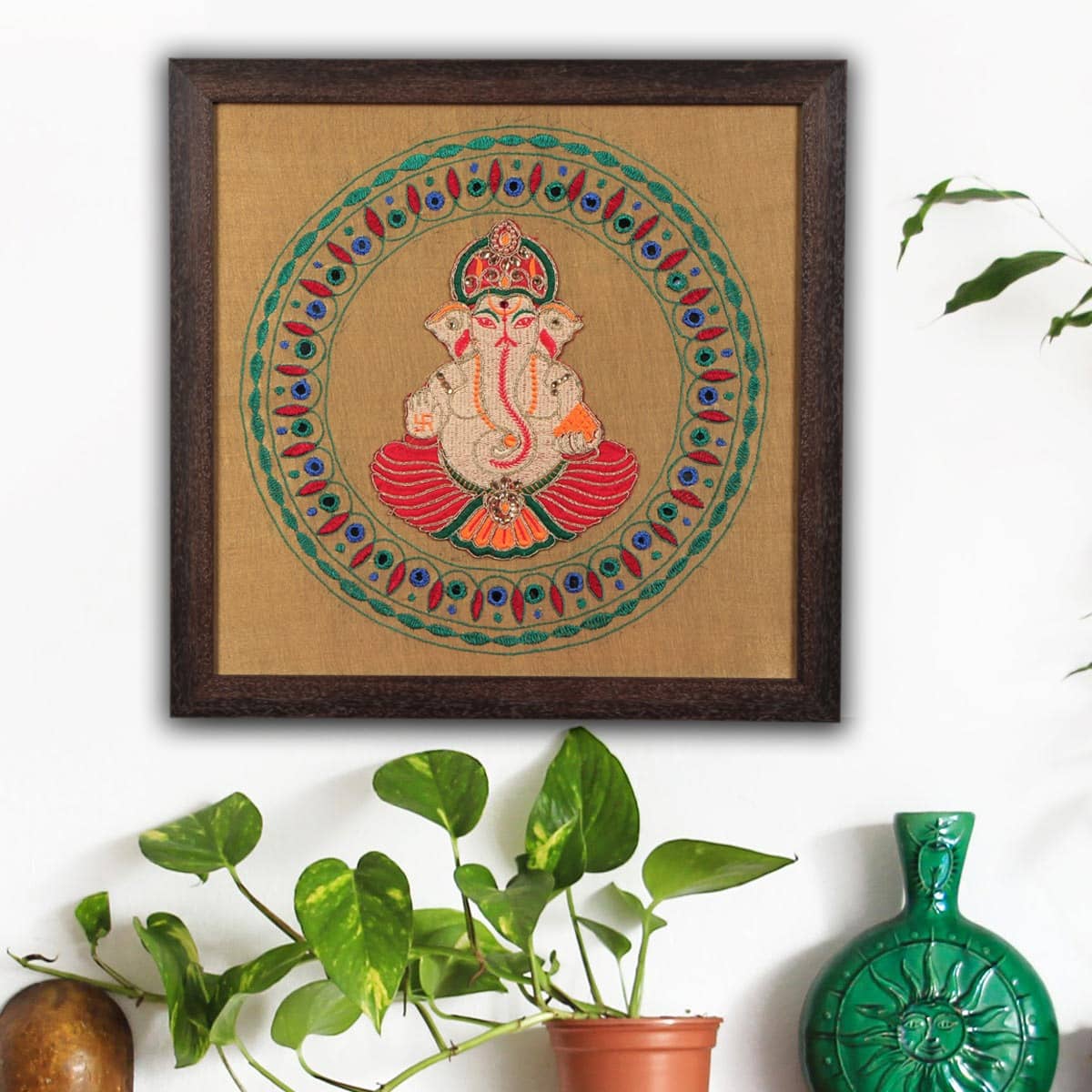 Embroidered Ganeshji