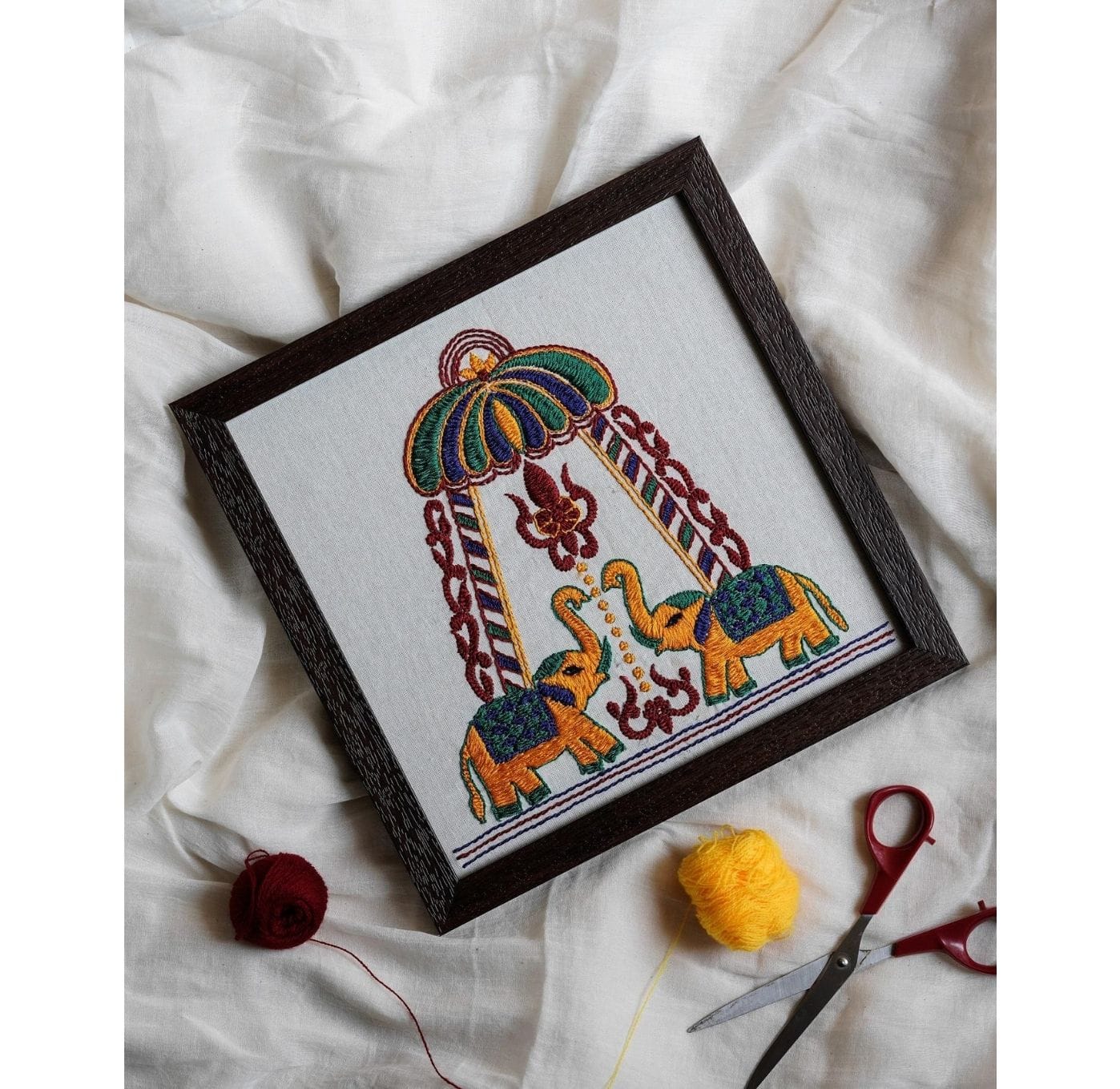 Jharoka – Hand Embroidered wall hanging