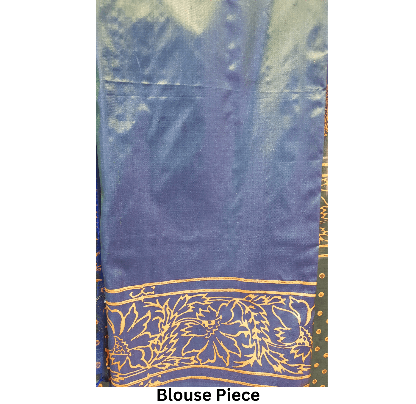Tie and Dye Chanderi Silk cotton Saree 11